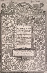 Morley, musique pratique, 1608, page de titre